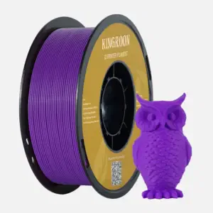 Kingroon PLA Filament 1,75 mm, PLA 3D-printerfilament dimensionsnøjagtighed +/- 0,03 mm, Lilla PLA