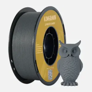 Kingroon PLA Filament 1,75 mm, PLA 3D-printerfilament dimensionsnøjagtighed +/- 0,03 mm, - Sølv PLA