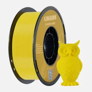 Kingroon PLA Filament 1,75 mm, PLA 3D-printerfilament dimensionsnøjagtighed +/- 0,03 mm, - Gul PLA